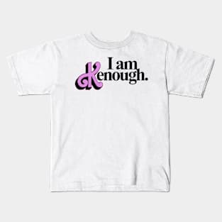 Barbie movie 2023 Ryan Gosling i am kenough Kids T-Shirt